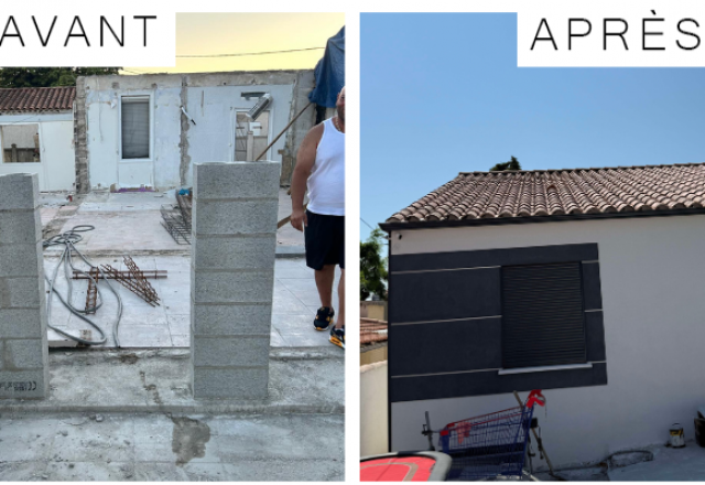 Rénovation complète et mise hors d'eau/hors d'air à Aix-en-Provence