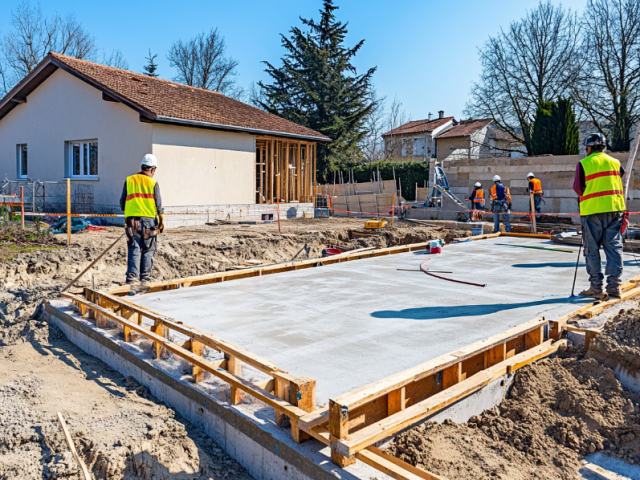 Comment réussir le coulage d'une dalle en béton en 10 étapes clés ?