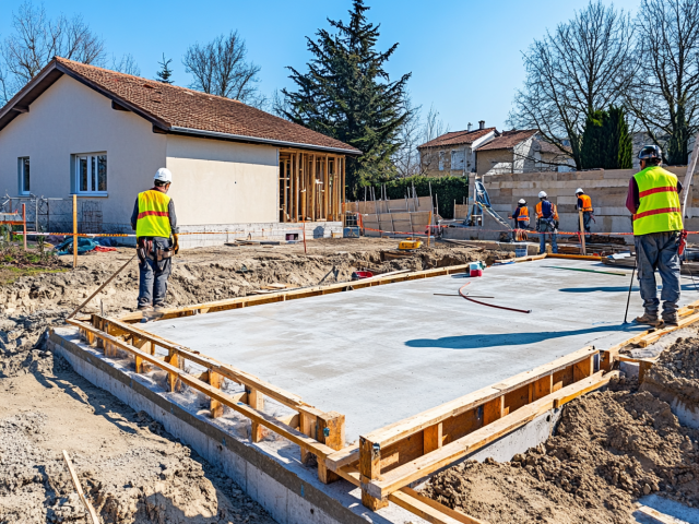 Comment réussir le coulage d'une dalle en béton en 10 étapes clés ?